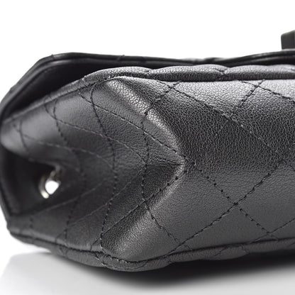 Chanel Metallic Sheepskin Quilted 2.55 Reissue Mini Flap Dark Silver 6 of 11
