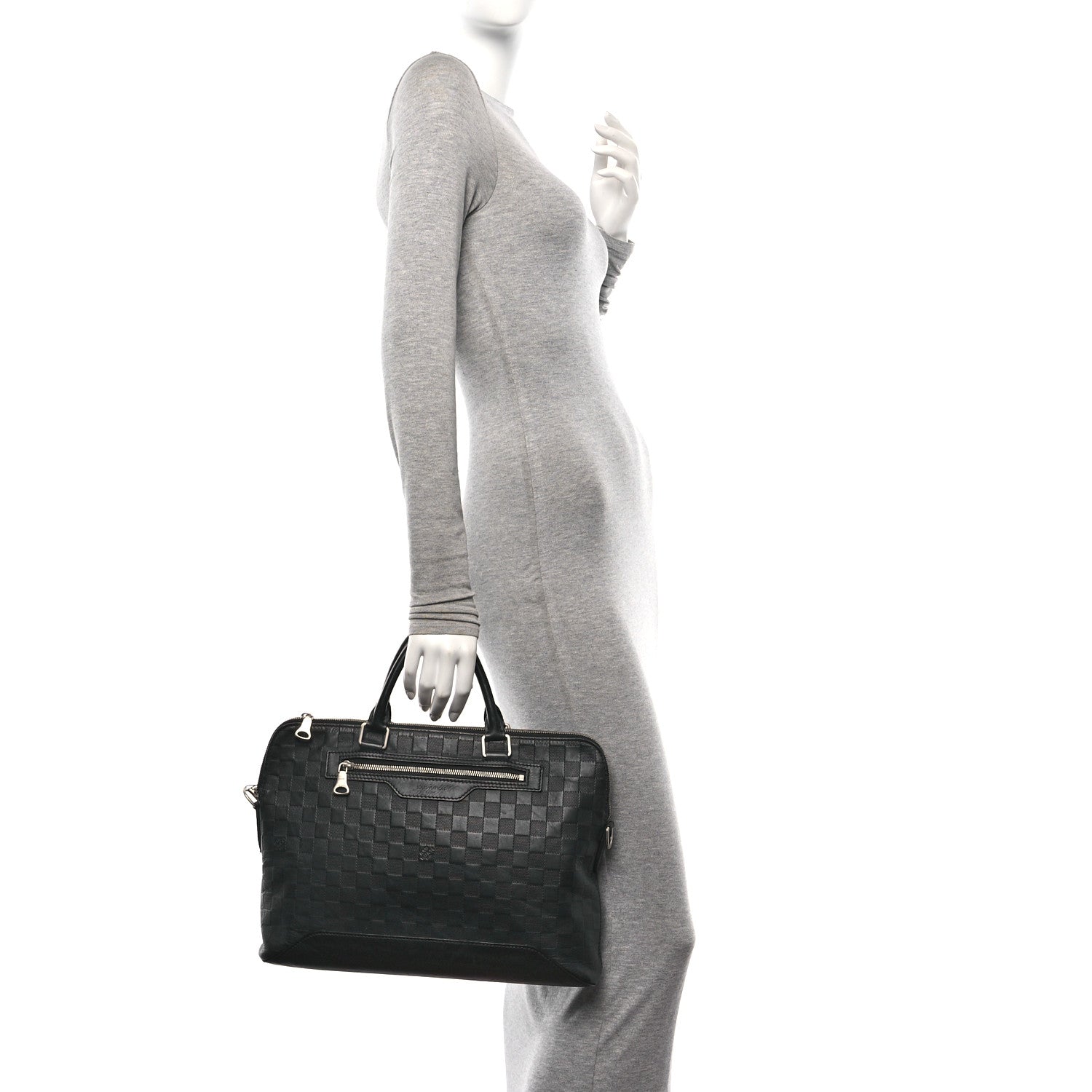 Louis Vuitton Damier Infini Avenue Soft Briefcase Onyx 2 of 9