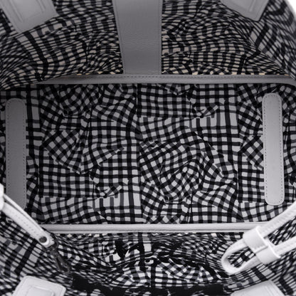 MCM Visetos Medium Liz Reversible Shopper Tote White 8 of 15