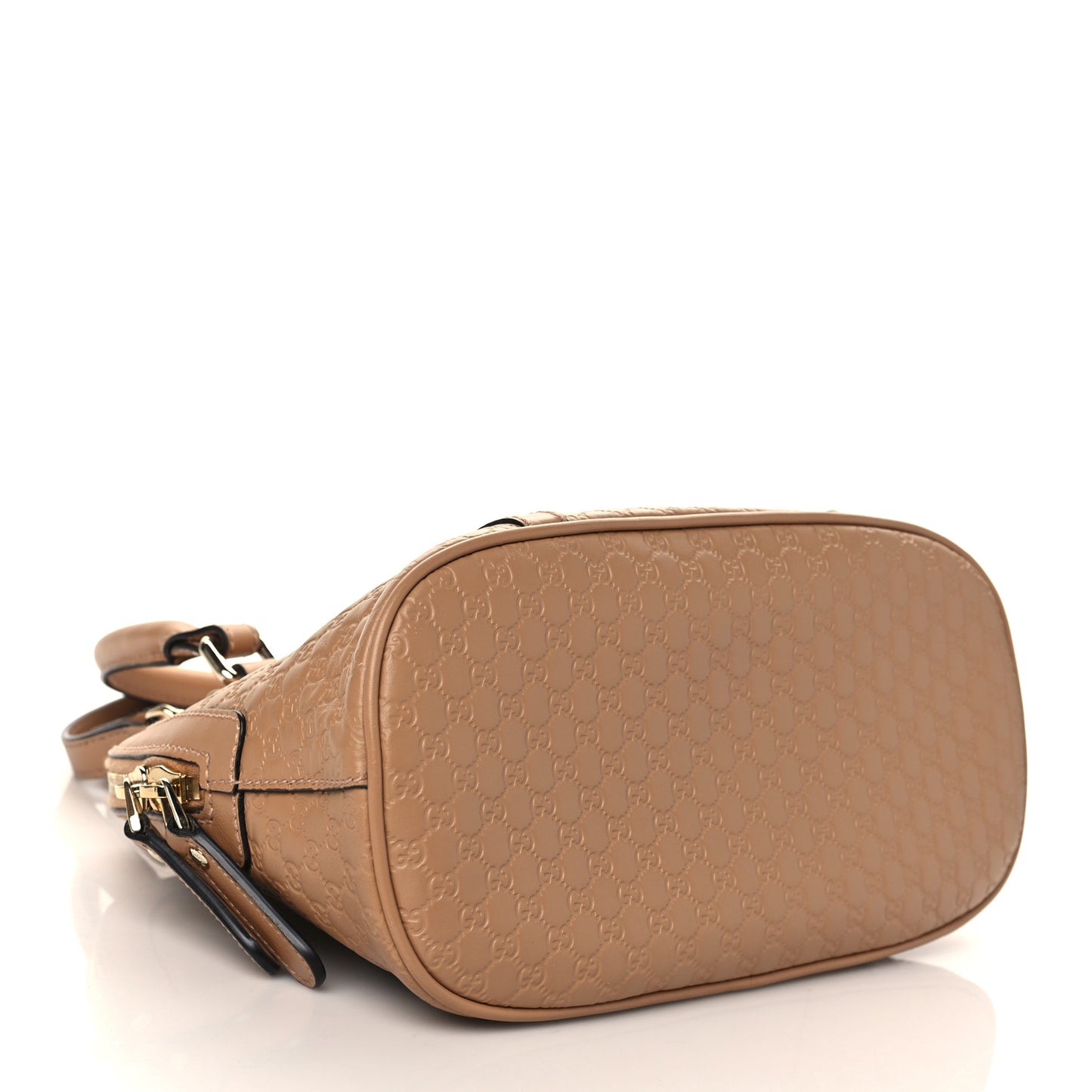Soft Microguccissima Mini Dome Bag Camelia