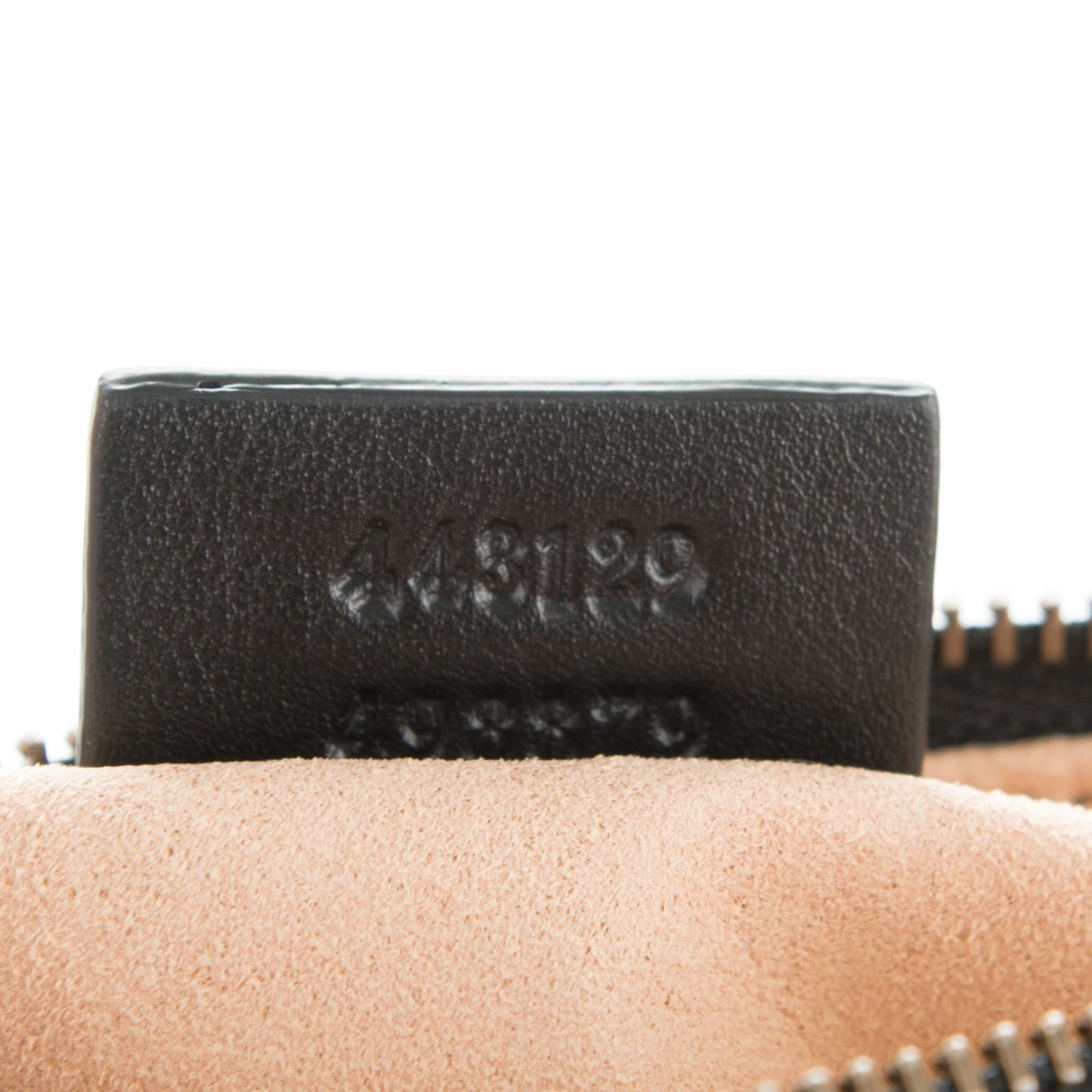 Calfskin Matelasse Mini GG Marmont Chain Bag Black