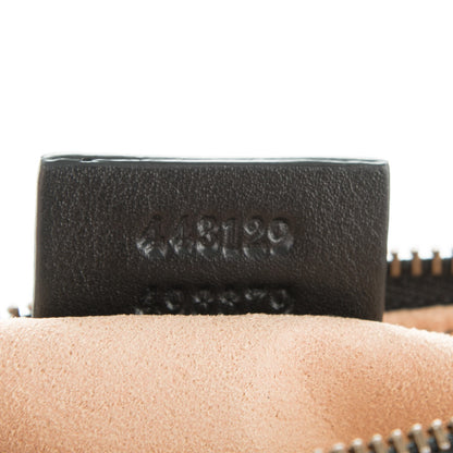 Gucci Calfskin Matelasse Mini GG Marmont Chain Bag Black 7 of 7