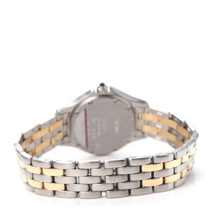Cartier Stainless Steel 18K Yellow Gold 26mm Cougar Quartz Watch 3 of 5