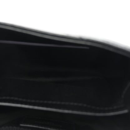 Saint Laurent Calfskin Y Quilted Monogram Monochrome Toy Loulou Crossbody Bag Black 5 of 10