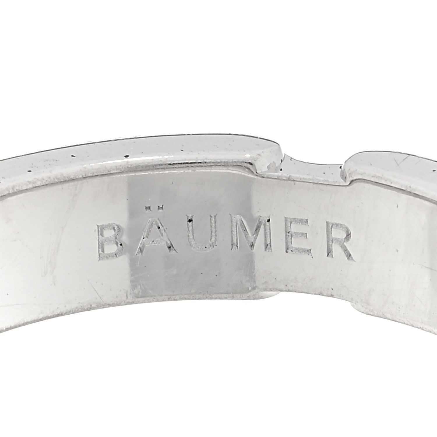 Chanel 18K White Gold Ceramic Diamond Slim Ultra Ring 51 5.75 White 4 of 4