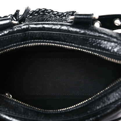 Balenciaga Agneau Arena Mini Le Cagole Duffle Crossbody Bag Black 5 of 10