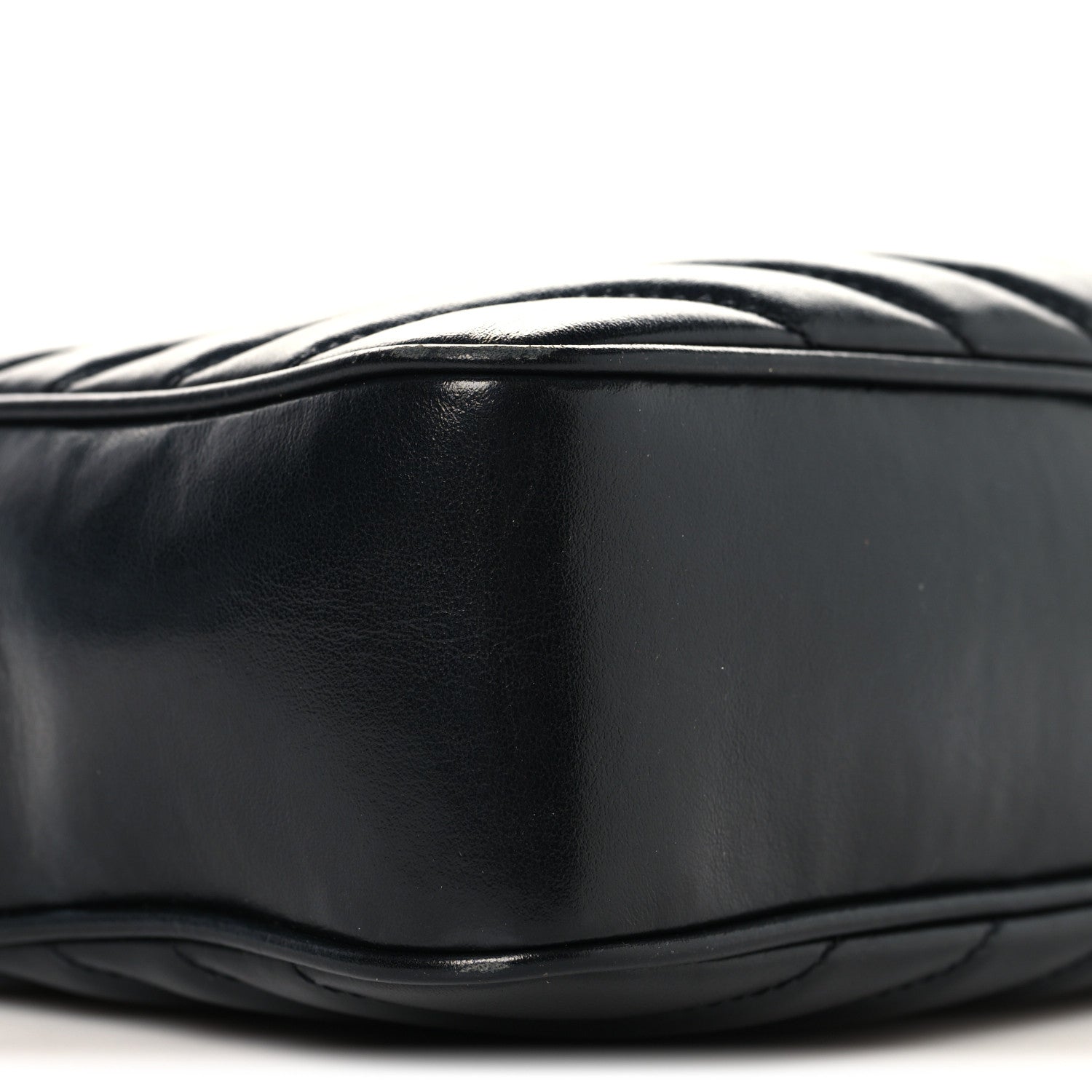Saint Laurent Calfskin Matelasse Monogram Lou Camera Bag Black 9 of 12