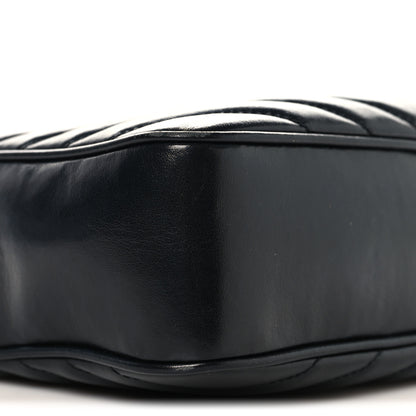 Saint Laurent Calfskin Matelasse Monogram Lou Camera Bag Black 9 of 12