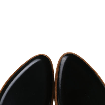 Saint Laurent Suede Joplin Buckle Booties 36.5 Land 7 of 14