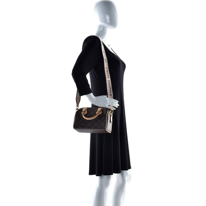 Louis Vuitton Monogram Speedy Bandouliere 20 Black 2 of 8