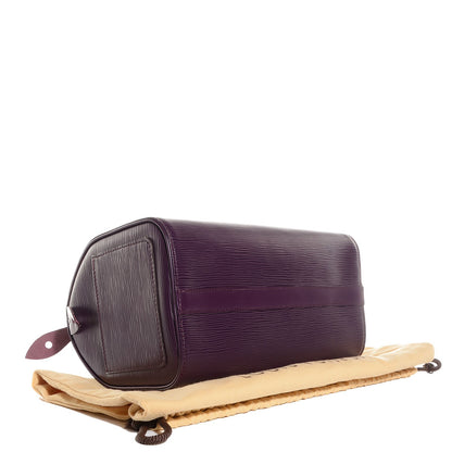 Louis Vuitton Epi Speedy 25 Cassis Purple 4 of 7