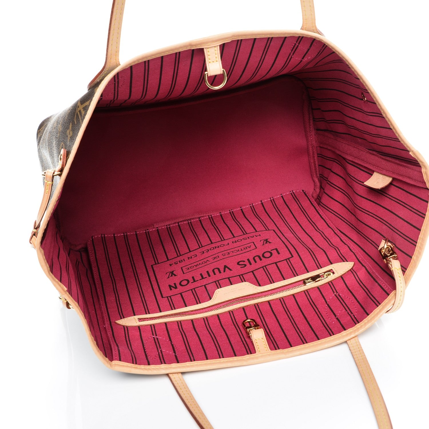 Louis Vuitton Monogram Neo Neverfull MM Pivoine 6 of 8
