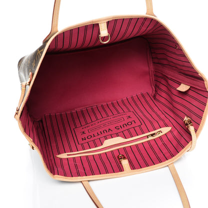 Louis Vuitton Monogram Neo Neverfull MM Pivoine 6 of 8