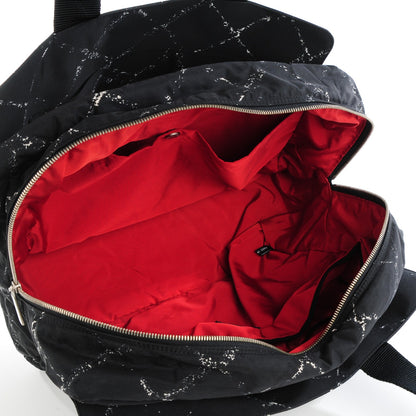 Chanel Nylon Travel Duffel Bag Black 5 of 8