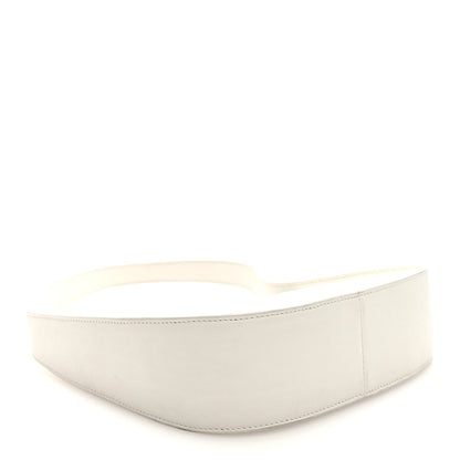 The Row Smooth Calfskin Half Moon Shoulder Bag New Ivory 4 of 10