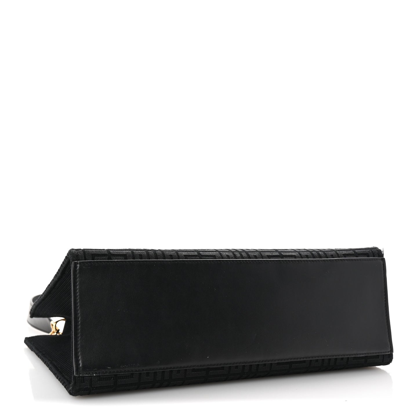 Canvas Jacquard 4G Medium Chain Tote Black