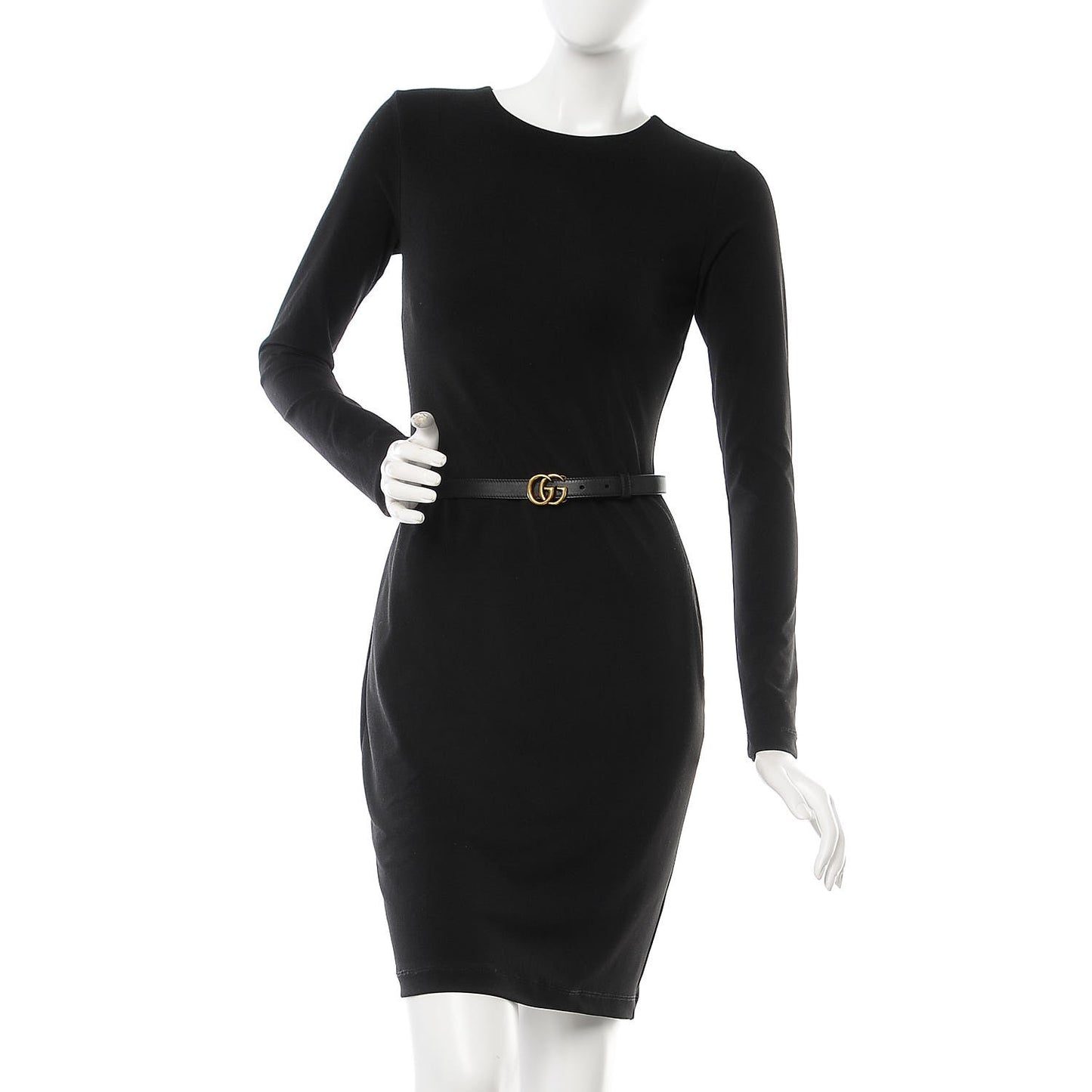 Calfskin Double G 20mm Belt 95 38 Black