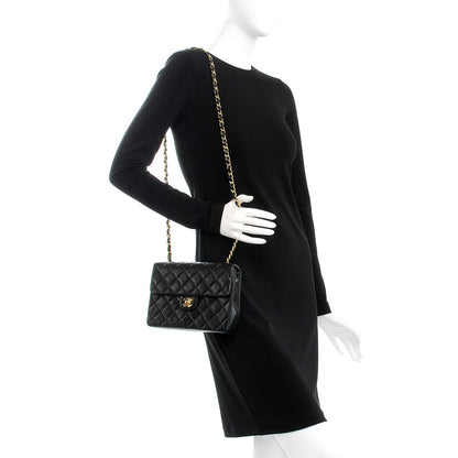 Chanel Lambskin Quilted Small Flap Black 2 of 9