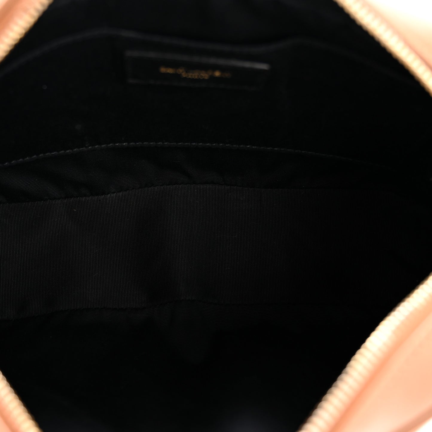 Suede Matelasse Monogram Lou Camera Bag Cinnamon