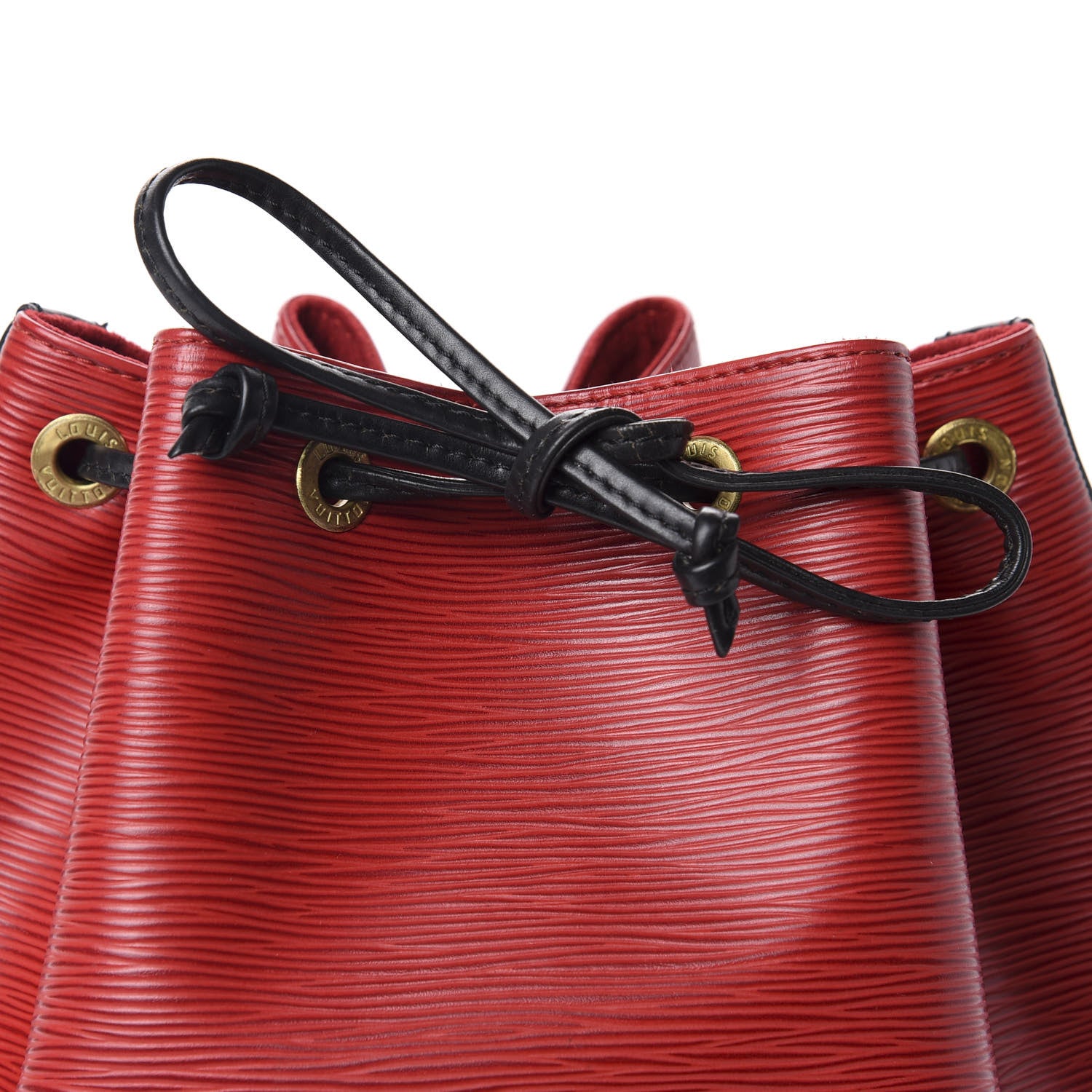 Louis Vuitton Epi Petit Noe Red Black 8 of 10