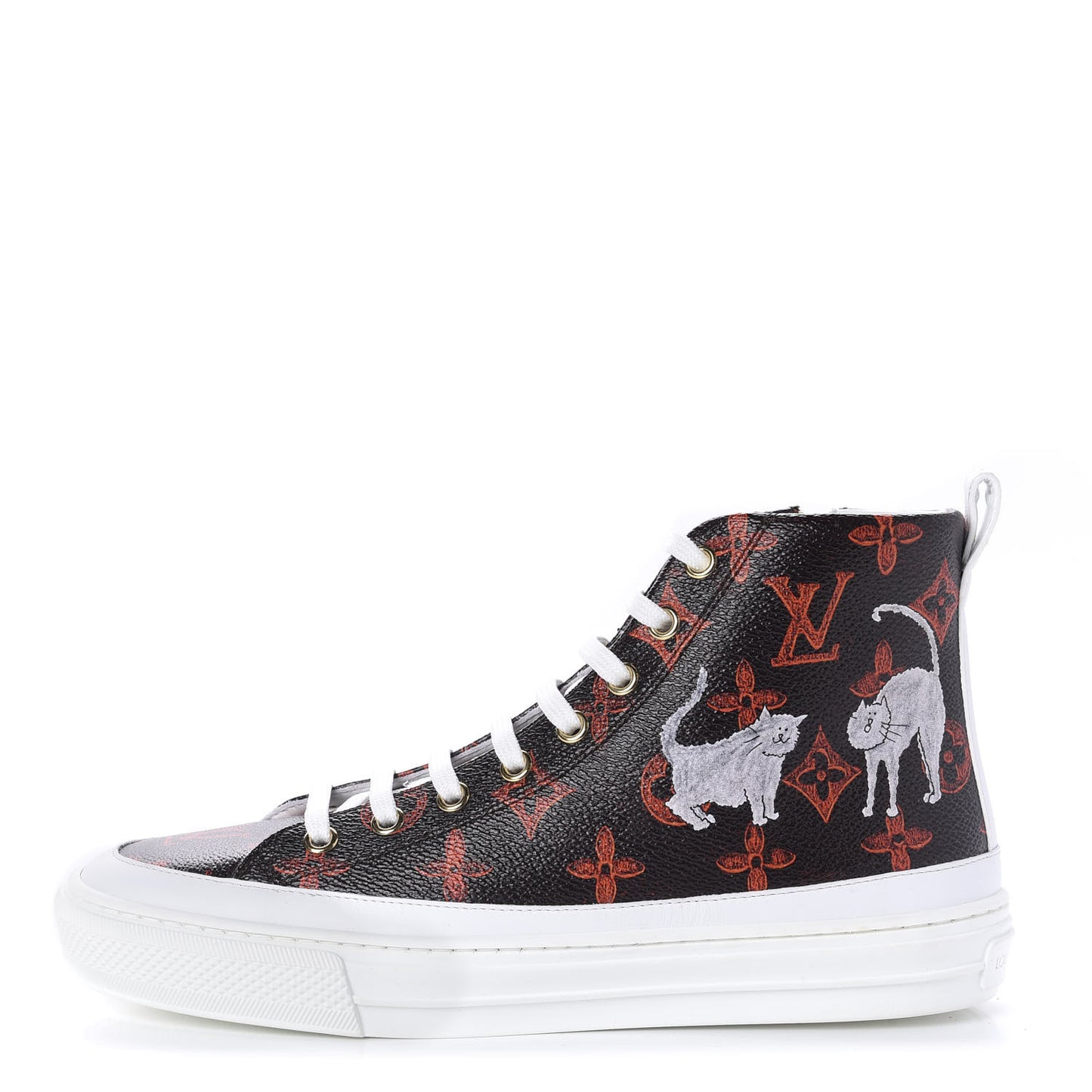 Catogram Stellar Sneaker Boots 37.5 Marron