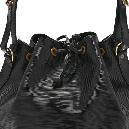Louis Vuitton Epi Petit Noe Black 8 of 10