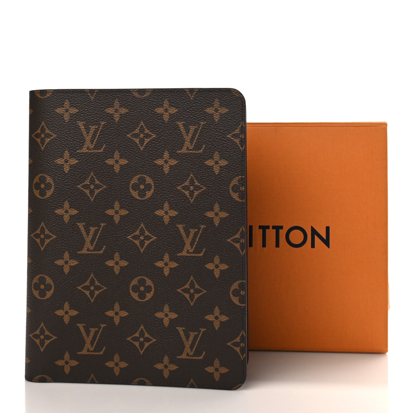 Monogram Desk Agenda Cover