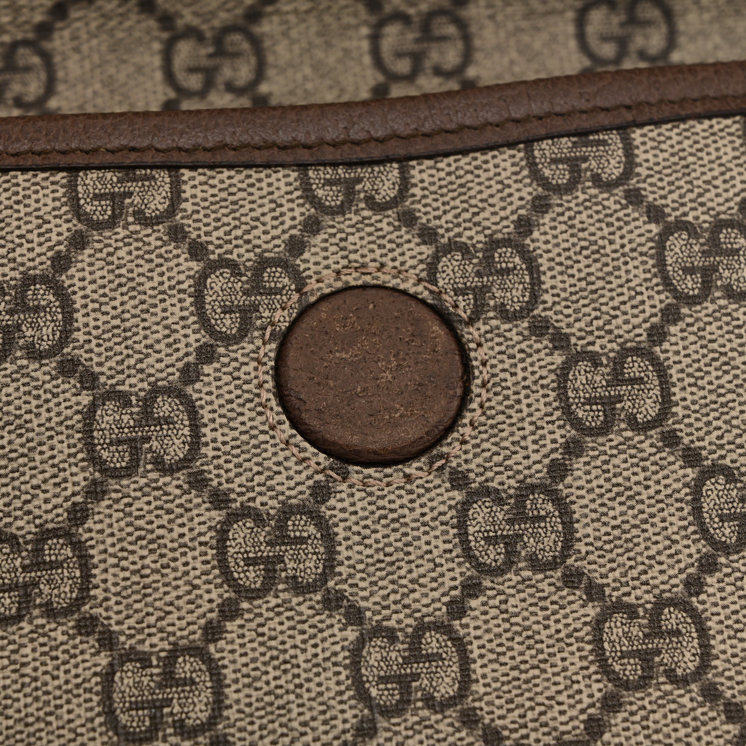 Gucci GG Supreme Monogram Neo Vintage Web Belt Bag Brown 13 of 14