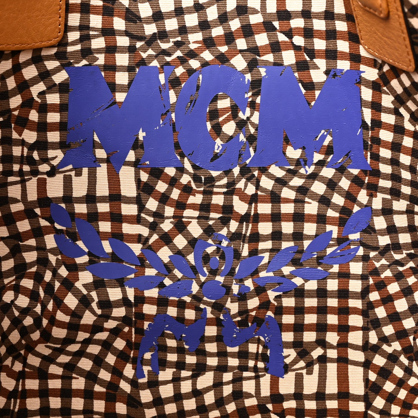 Visetos Large Liz Reversible Shopper Tote Cognac