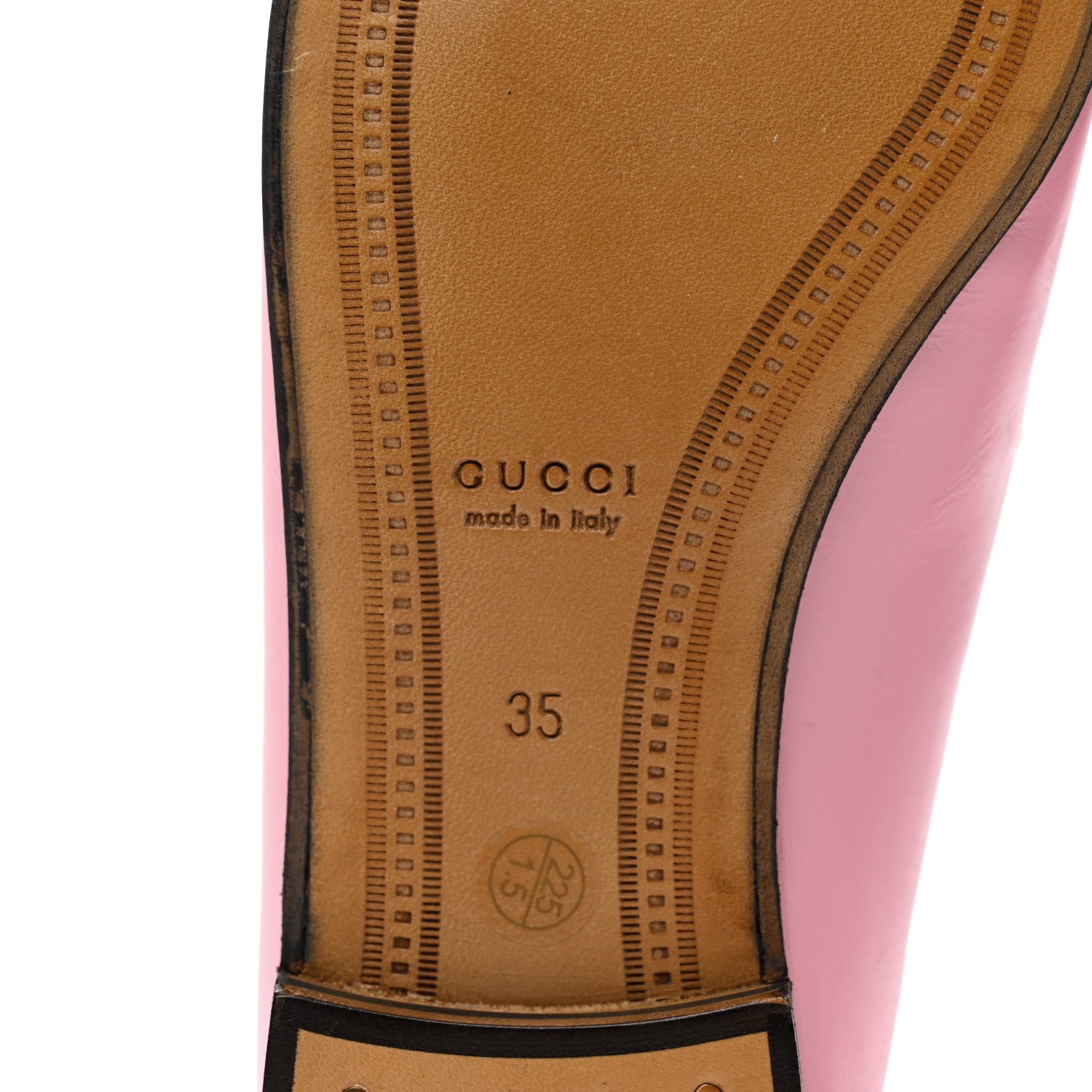 Gucci Lambskin Mystic Cat Womens Brixton Horsebit Loafers 35 Perfect Pink 6 of 11