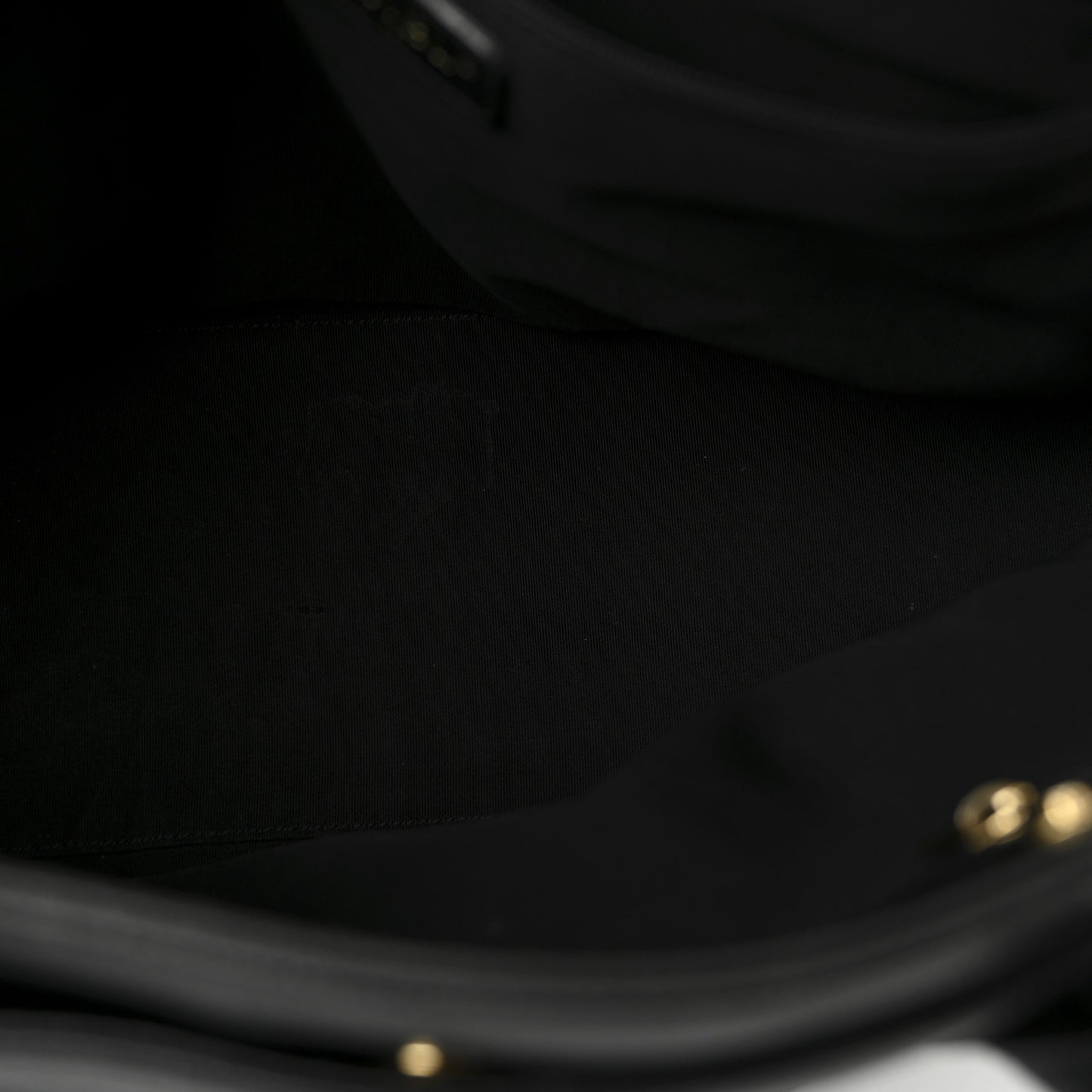 Calfskin Cerf Executive Shopper Tote Black