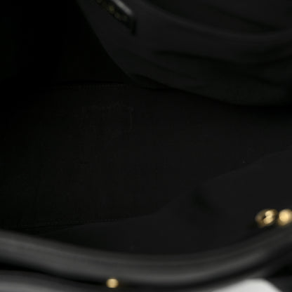 Chanel Calfskin Cerf Executive Shopper Tote Black 5 of 10