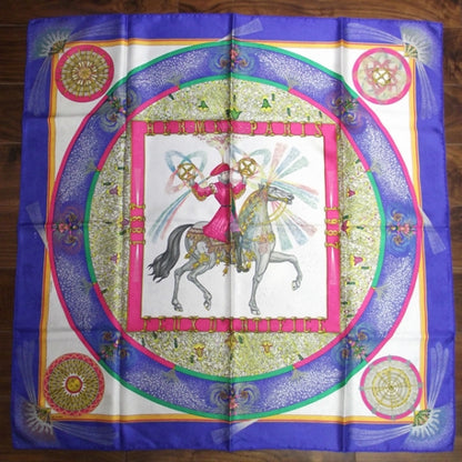 Hermes Silk 100th Anniversary Feux de Artifice Scarf 1 of 4