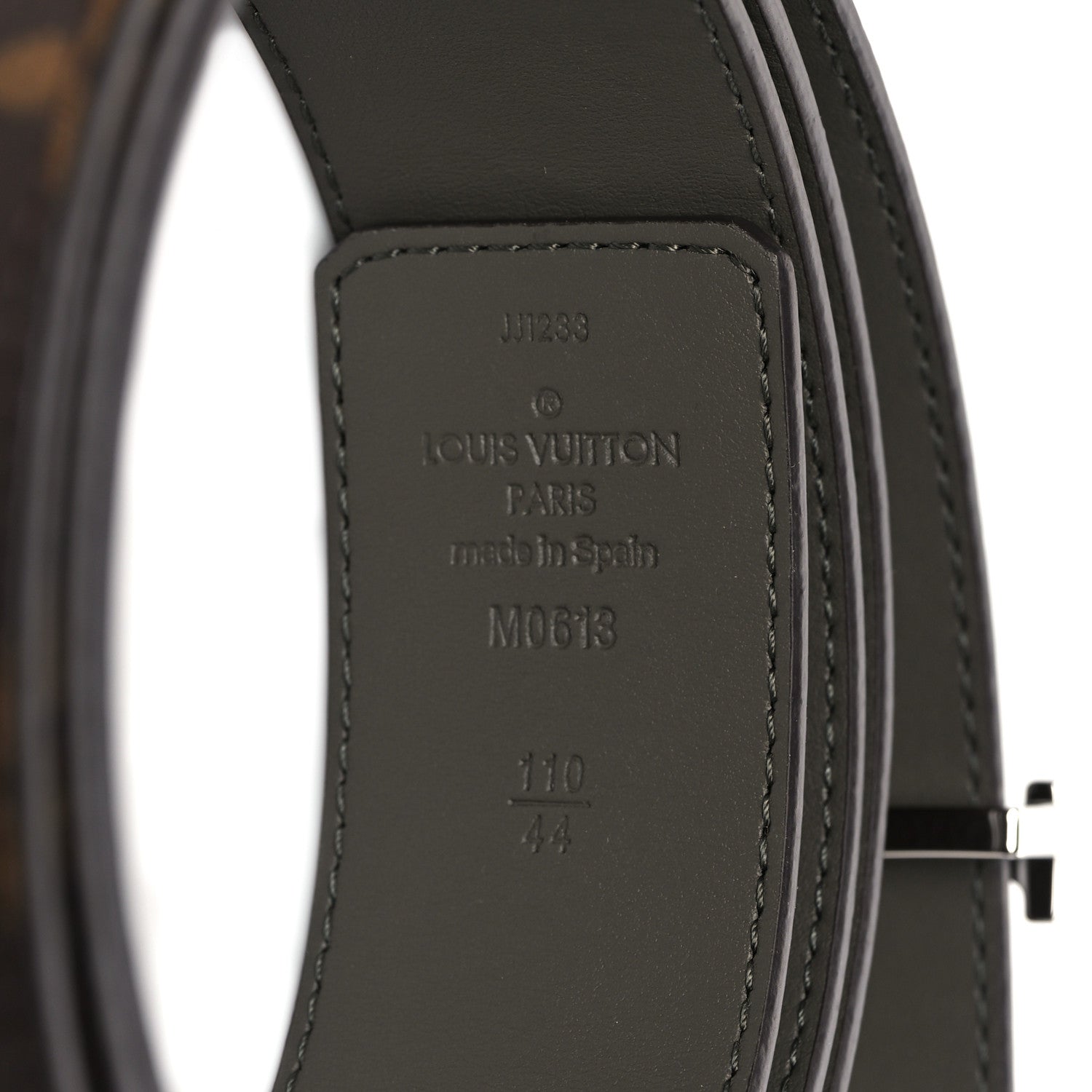Louis Vuitton Monogram 40mm LV Initiales Belt 110 44 4 of 6