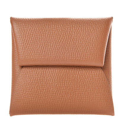Hermes Epsom Bastia Coin Purse Gold 1 of 8