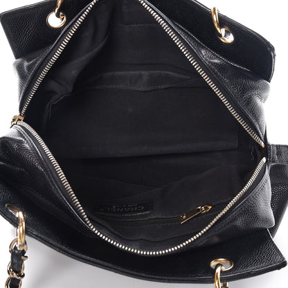Chanel Caviar Quilted Petit Timeless Tote PTT Black 5 of 13