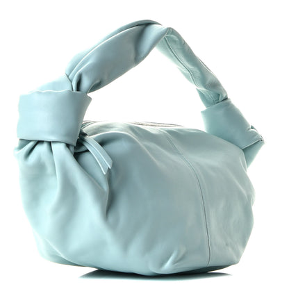 Bottega Veneta Nappa Mini Double Knot Bag Blue 2 of 4