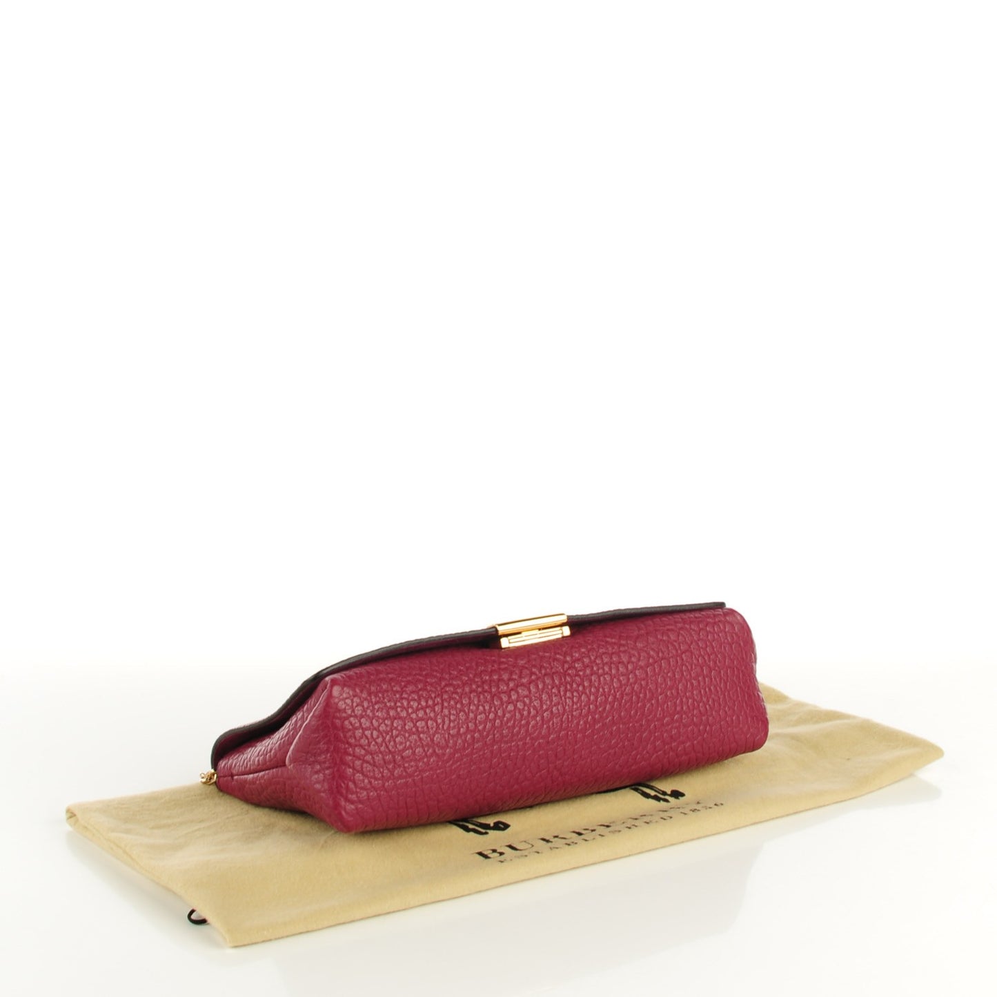 Signature Grain Medium Mildenhall Crossbody Bag Dark Plum