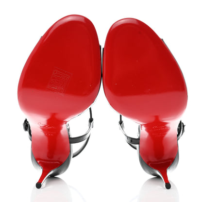 Christian Louboutin Patent Jenlove 100 Pumps 39.5 Black 5 of 8