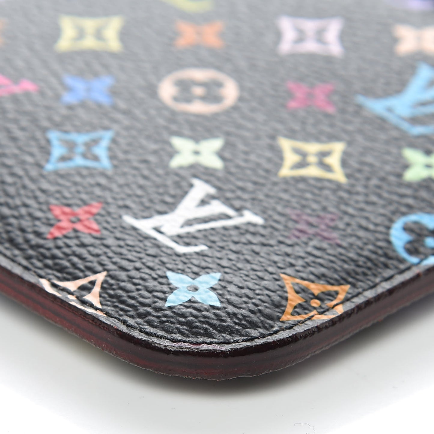 Monogram Multicolor Key Pouch Black Grenade