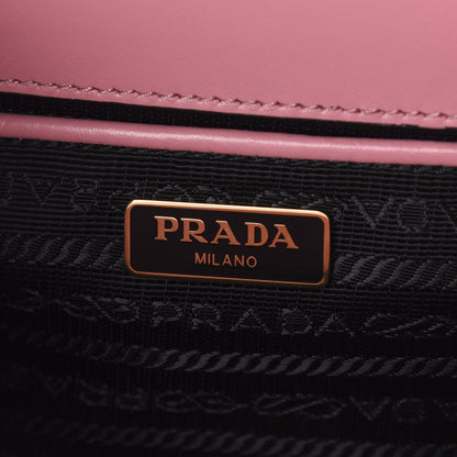 Prada Saffiano Soft Calfskin Chain Crossbody Bag Petalo 6 of 9