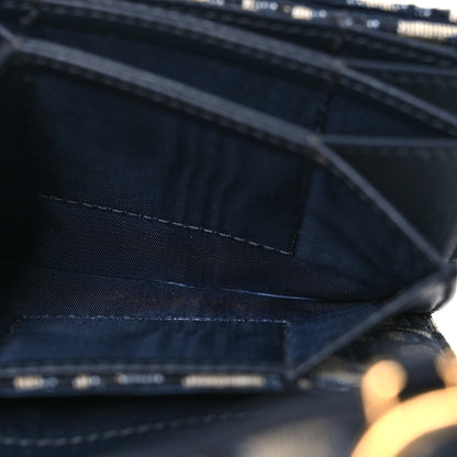 Christian Dior Oblique Saddle 5-Gusset Card Holder Blue 7 of 11