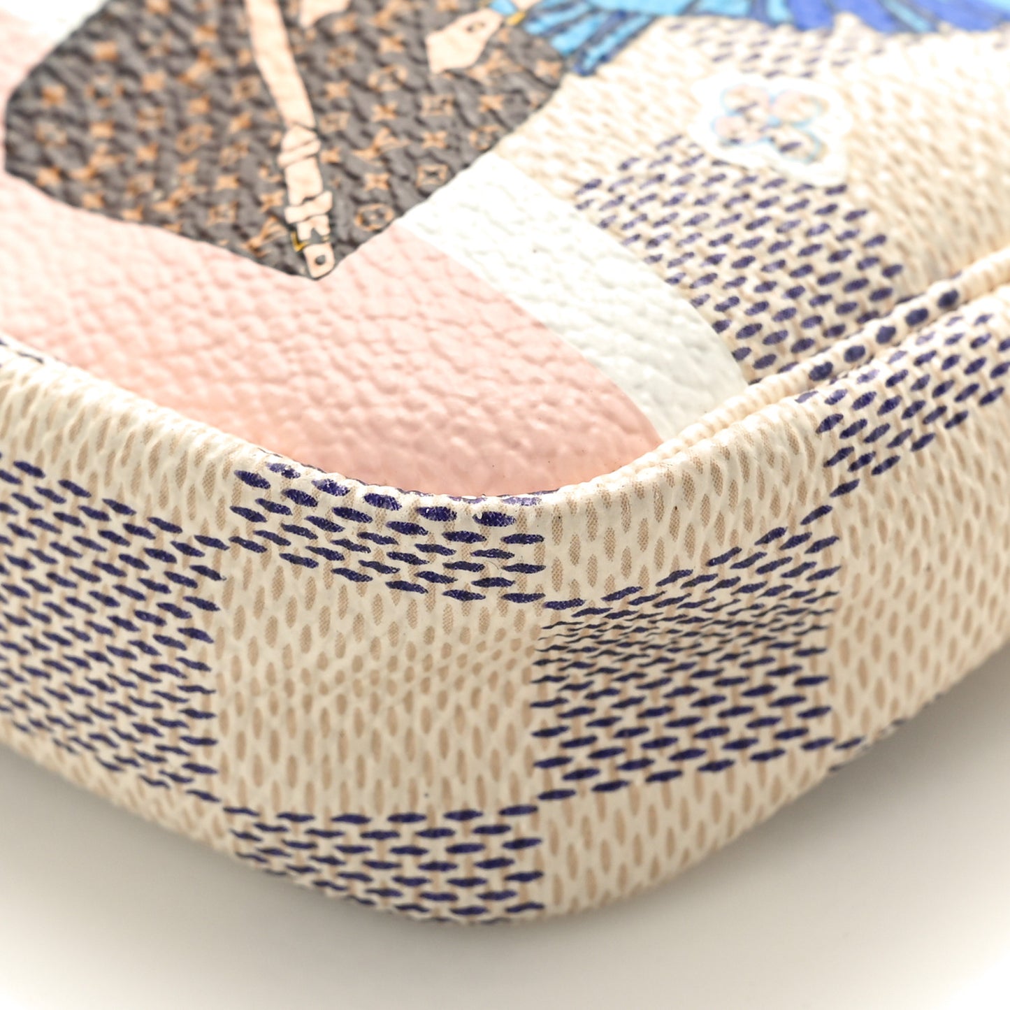 Damier Azur 2018 Christmas Animation Mini Pochette Accessories