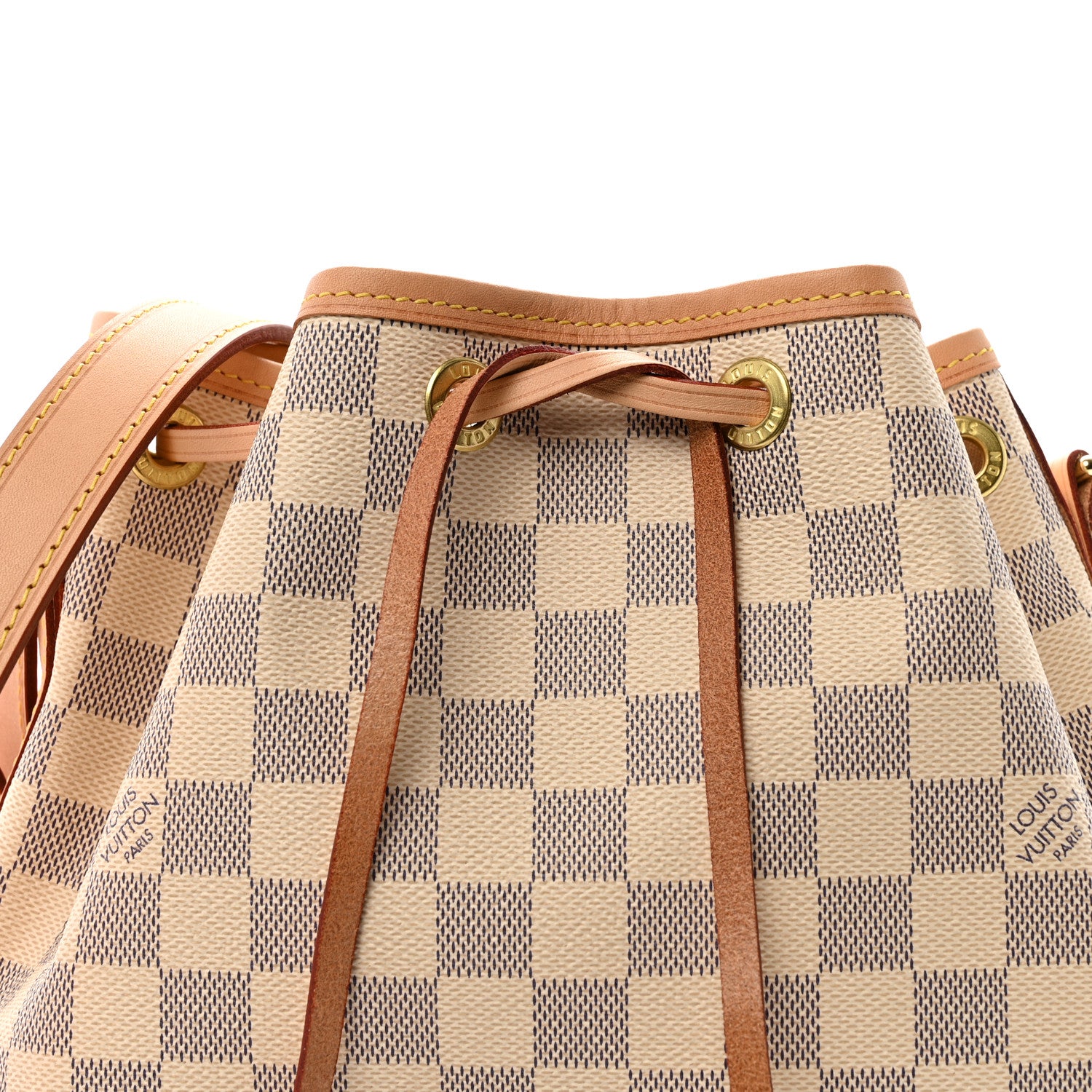 Louis Vuitton Damier Azur Noe BB 8 of 12