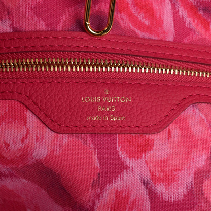 Louis Vuitton Monogram Articles de Voyage Ikat Neverfull MM Rose Indien 5 of 7