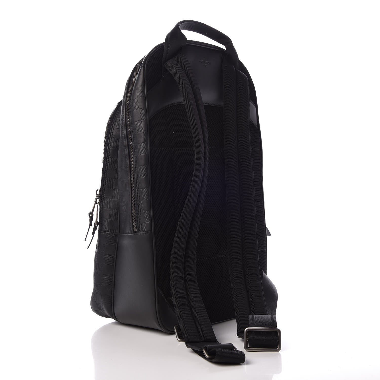 Louis Vuitton Damier Infini Michael Backpack Black 3 of 9