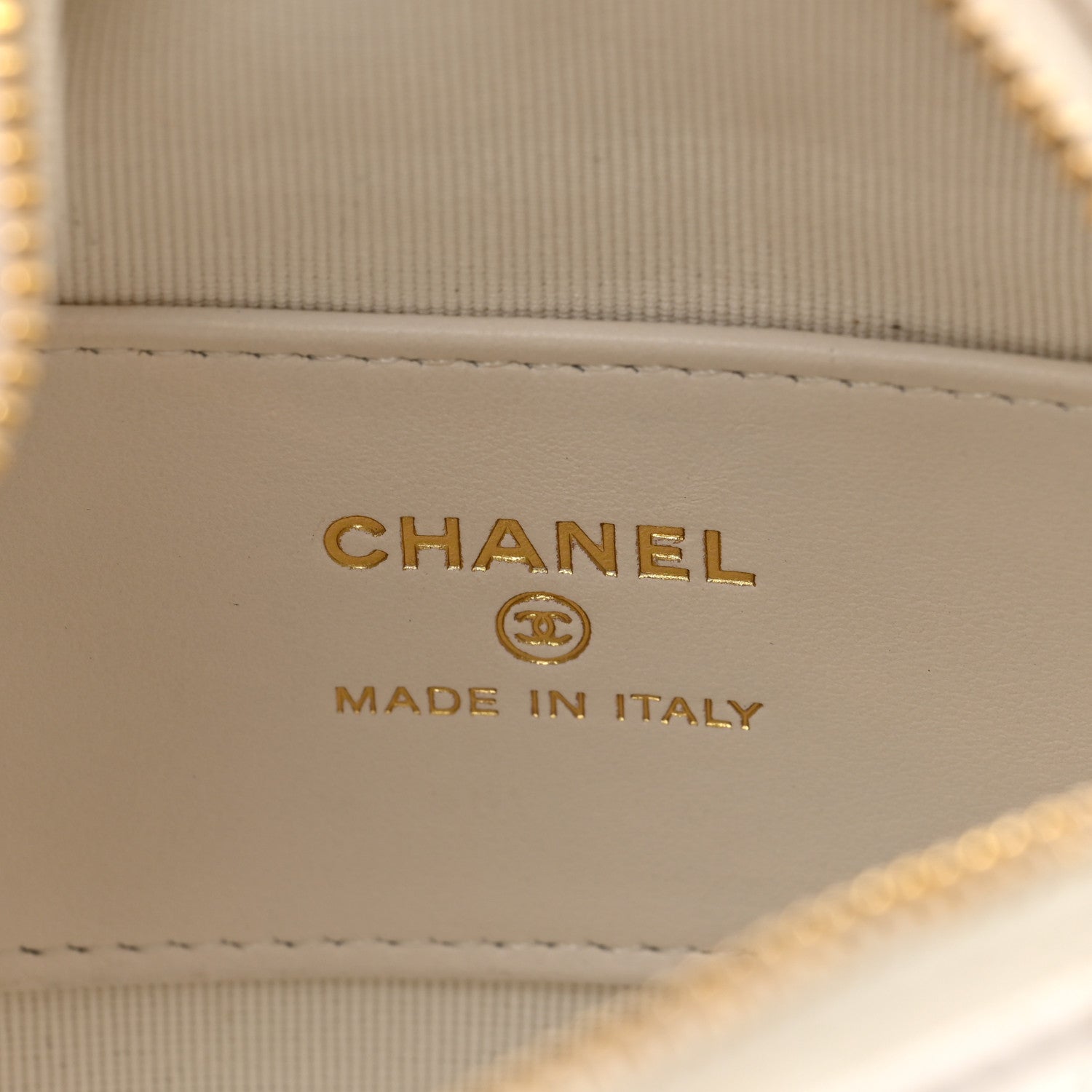 Chanel Caviar Quilted Polly Pocket Pouch Hobo White 6 of 10