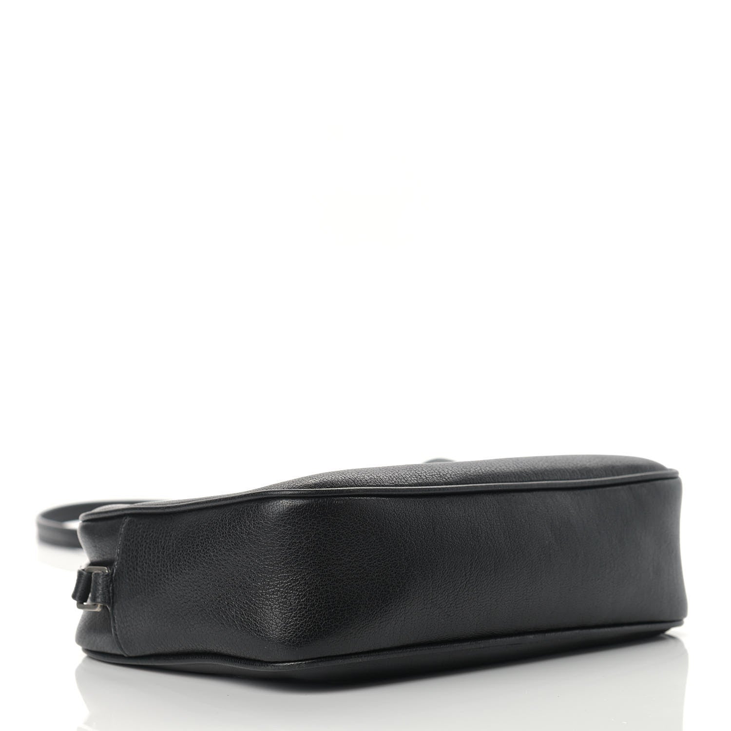 Saint Laurent Grained Lambskin Monogram Lou Camera Bag Black 4 of 12