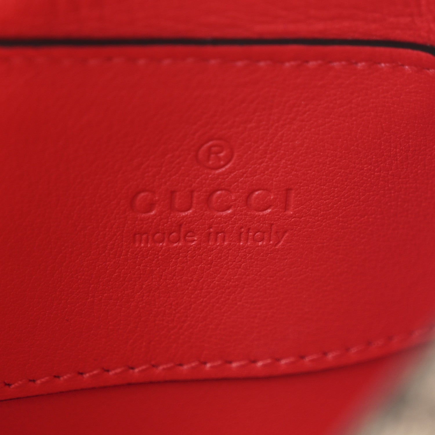 Gucci GG Supreme Monogram Love Heart Valentines Day Mini Padlock Heart Bag Beige Ebony New Geranium 6 of 10