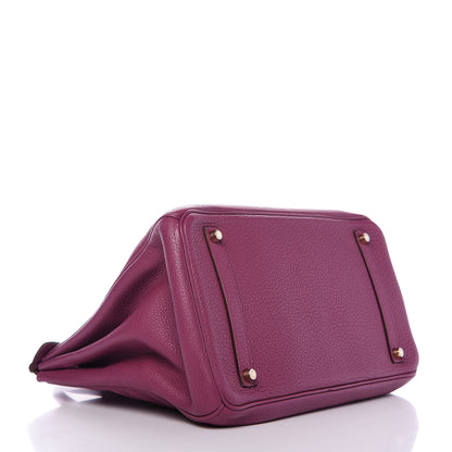 Hermes Taurillon Clemence Birkin 35 Tosca 4 of 10